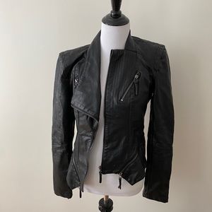 BLANKNYC faux leather moto jacket